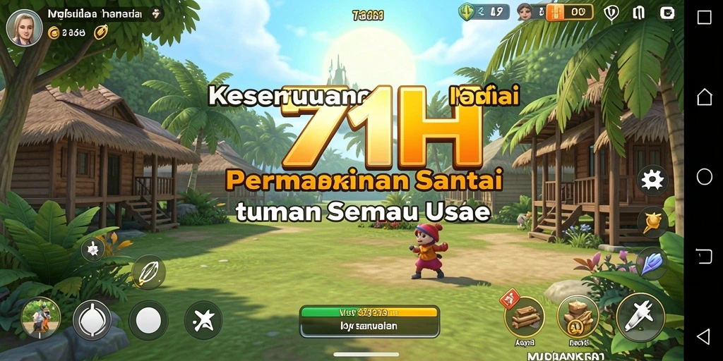Tampilan gameplay <strong>71H</strong> yang seru dan penuh warna.
