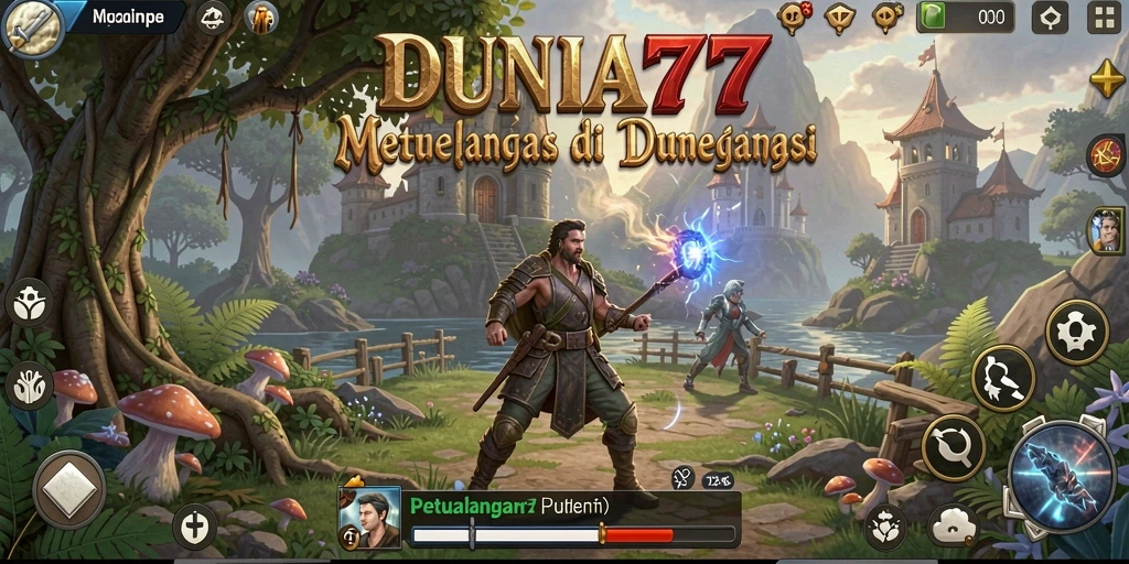 Gameplay seru DUNIA77 dengan eksplorasi dunia yang menakjubkan.