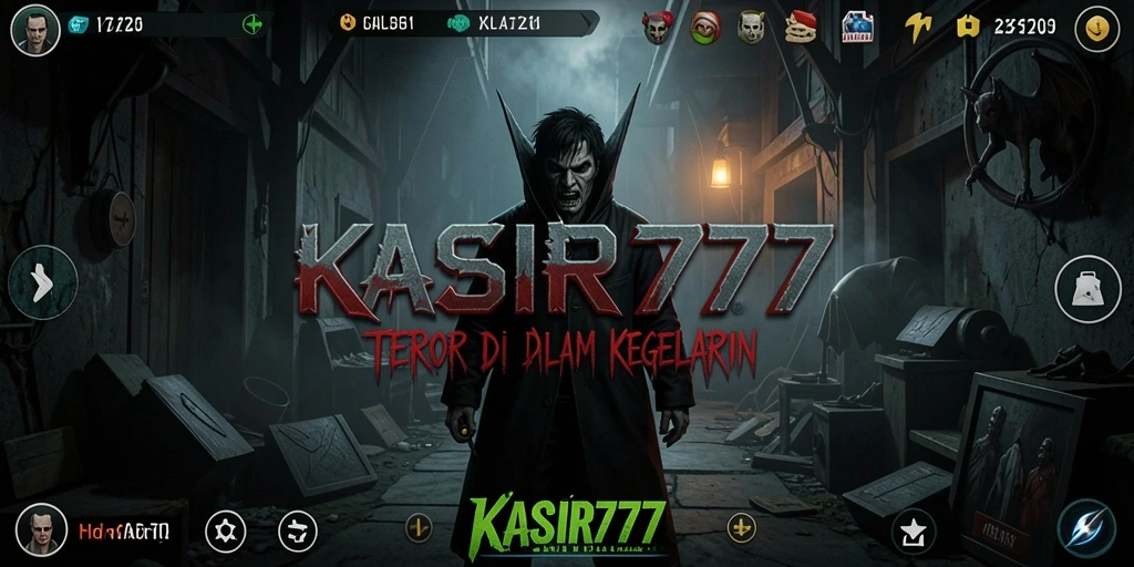 Gameplay KASIR777 yang menyeramkan dan mendebarkan.