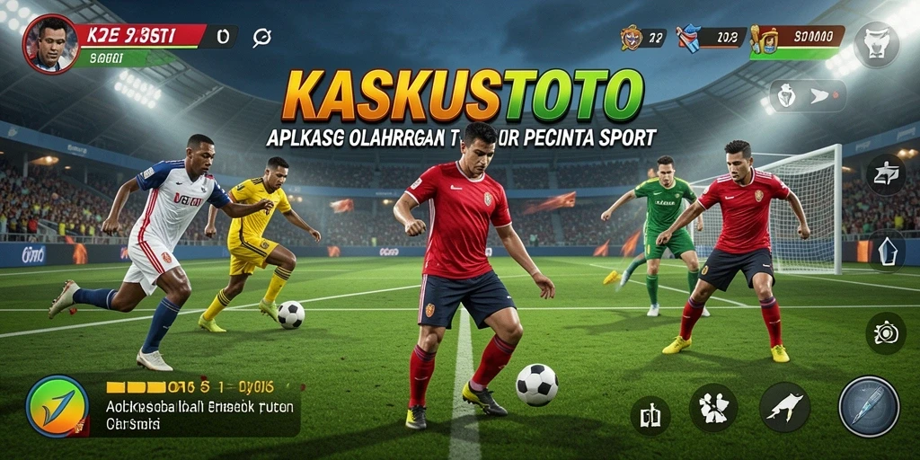 Tampilan antarmuka aplikasi KASKUSTOTO dengan gameplay yang seru.
