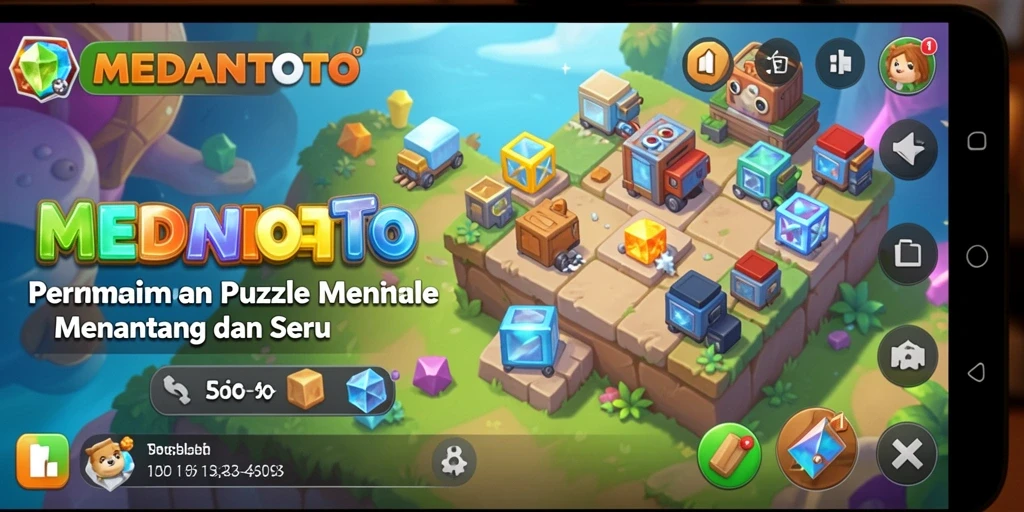 Tampilan gameplay seru dari MEDANTOTO yang menguji kecerdasan.