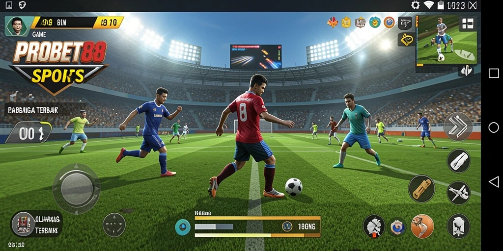 Tampilan gameplay PROBET88 yang menarik dan interaktif untuk penggemar olahraga.
