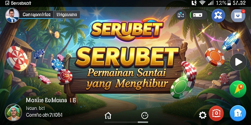 Tampilan menarik dari gameplay SERUBET yang menghibur.