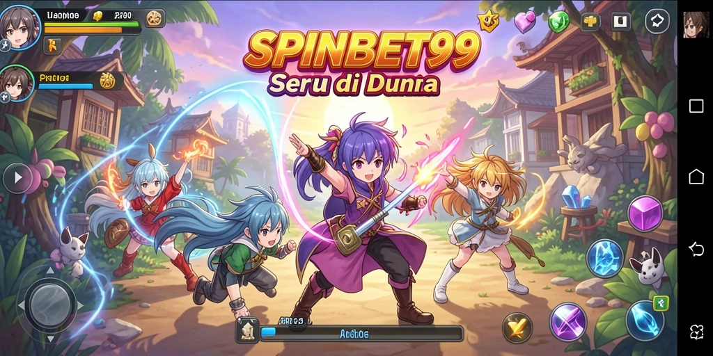 Gameplay SPINBET99 menampilkan aksi seru di dunia anime yang memikat.