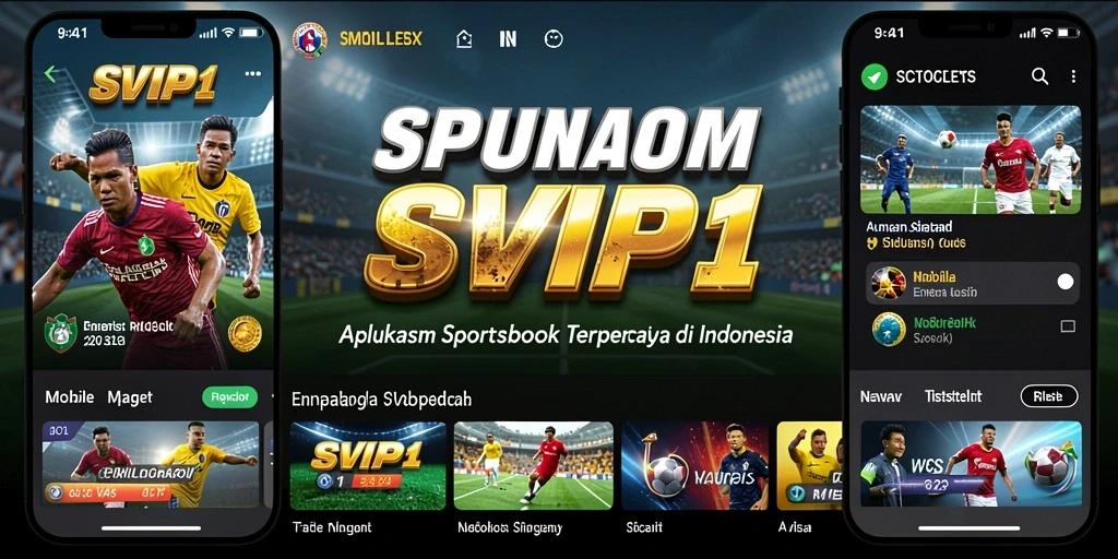 Tampilan utama gameplay taruhan olahraga di SVIP1.